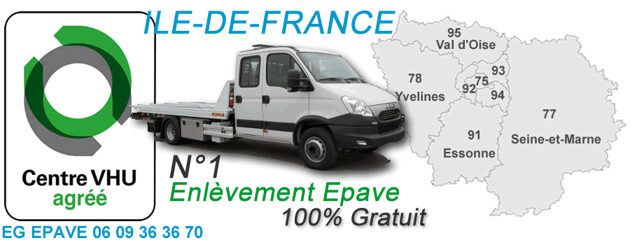 enlevement epave gratuit 78 yvelines